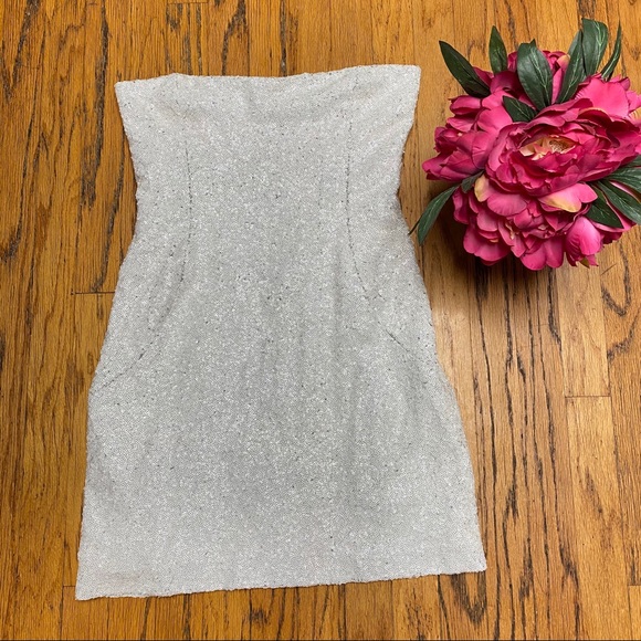 Peter Soronen White Hot Sequin Mini Dress 💕💕 - Picture 3 of 9